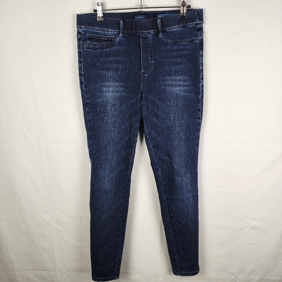 J Jill Denim Perfect Jegging Dark Wash Pull On Size Small - Picture 1 of 6